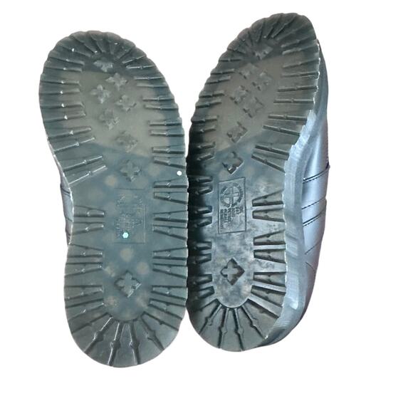 Dr. Martens  Lazy Oaf Platform Pink Black Buckle Creeper collab Leather SZ 6/7 - Picture 9 of 12